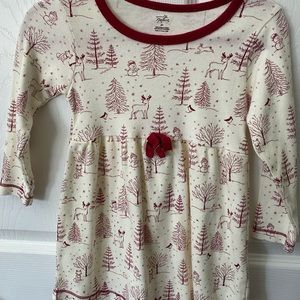 Organic Holiday Dresses 2 size 3T and 0-3month